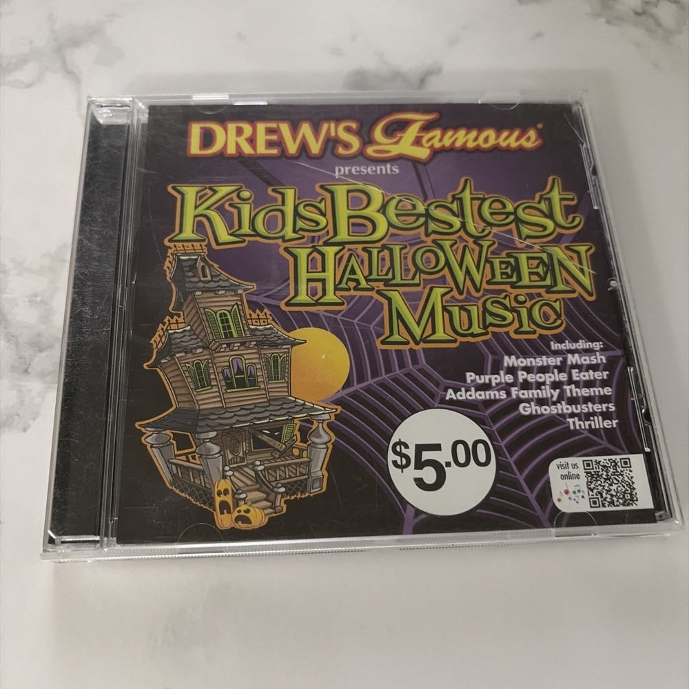 Drew's Famous CD Kids Bestest Halloween Music Mix Album